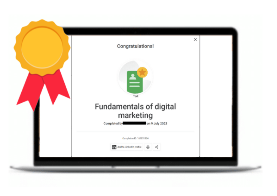 Google Fundamentals of Digital Marketing