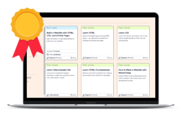 CodeAcademy Web Design Courses certification