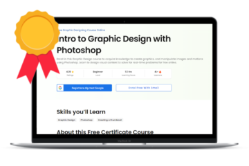 Graphic Design Photoshop goodlearning course certificate